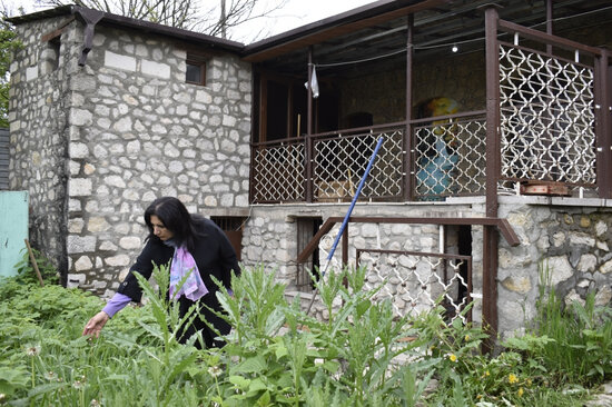 Şuşa sakini: Bura mənim ata ocağımdır, öz evimə gəlmişəm - FOTO