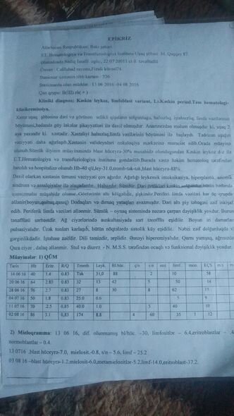 11 yaşlı Sadiq leykozdan yerimə qabiliyyətini itirib - FOTO