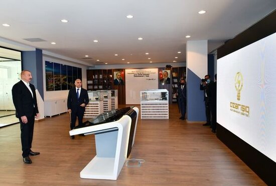 Prezident yeni elektrik yarımstansiyasının və Rəqəmsal Şəbəkələrin Baş İdarəetmə Mərkəzinin açılışında - FOTO