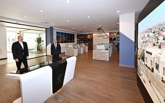 Prezident yeni elektrik yarımstansiyasının və Rəqəmsal Şəbəkələrin Baş İdarəetmə Mərkəzinin açılışında - FOTO