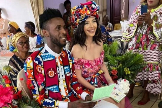 "Şamaxı"nın sabiq futbolçusu azərbaycanlı xanımla Kamerunda toy etdi - VİDEO