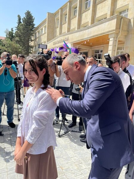 Emin Əmrullayev "Son zəng"də - FOTOLAR