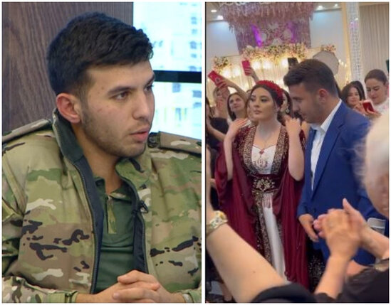 Qarabağ qazisi Mobil Əhmədzadə ailə həyatı qurur - VİDEO