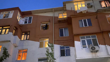Bakıda kişi intihara cəhd edib - FOTO/VİDEO