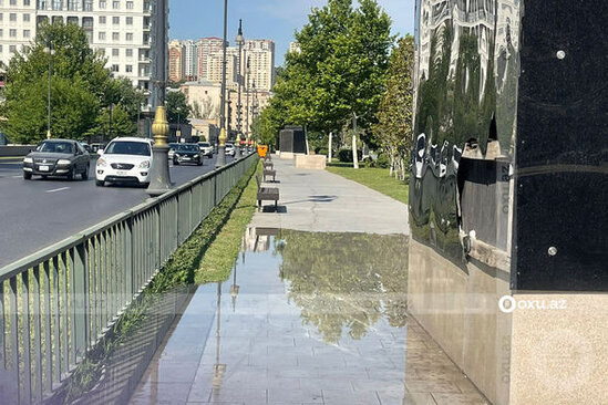 Bakının mərkəzindəki keçidi suya qərq edən səbəb barədə yeni açıqlama - YENİLƏNİB + FOTO/VİDEO