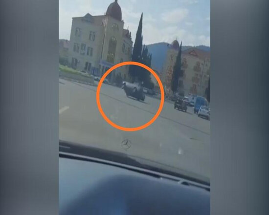 Zaqatalada avtoxuliqanlıq edən sürücü HƏBS OLUNDU - FOTO