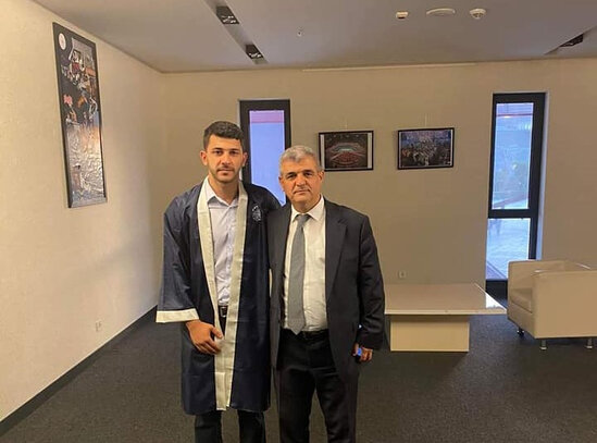Fazil Mustafanın oğlu məzun oldu - FOTO
