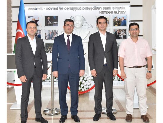 Medianın İnkişafı Agentliyində "Yüksəliş" müsabiqəsinin qalibləri ilə görüş keçirilib