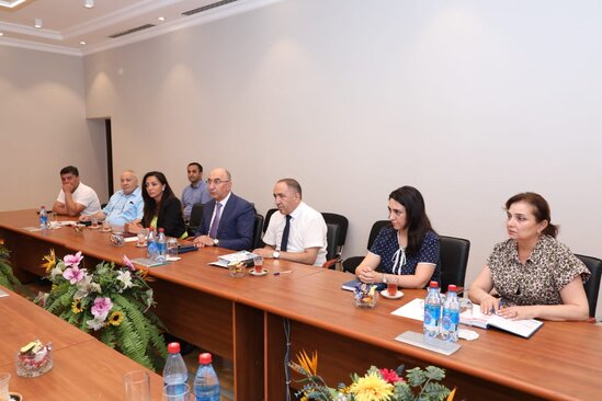 "Azəriqaz" İB-də əməkdaşlıq görüşü keçirildi - FOTOLAR