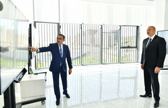 Prezident 2 saylı Sumqayıt regional "ASAN xidmət" mərkəzinin açılışında iştirak edib – FOTO