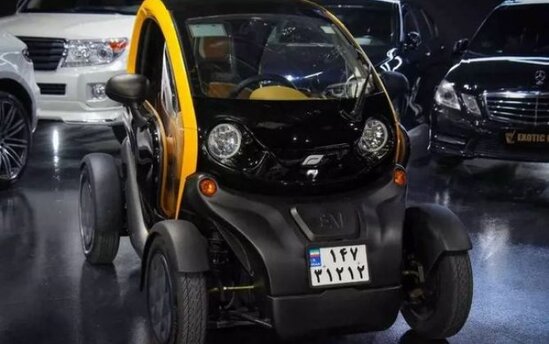 İranda cırtdan elektromobil təqdim edildi - FOTO