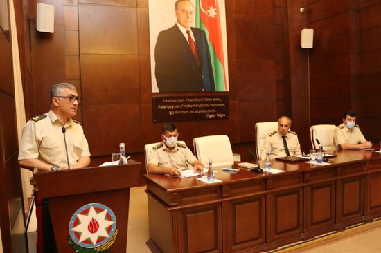 Azərbaycan Respublikasının Hərbi Prokurorluğunda kollegiya iclası keçirilib