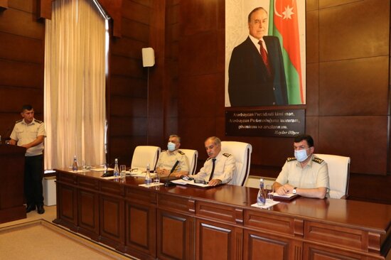 Azərbaycan Respublikasının Hərbi Prokurorluğunda kollegiya iclası keçirilib