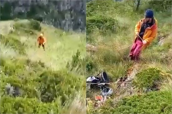 19 yaşlı idmançı dağdan yıxılıb öldü - FOTO/VİDEO