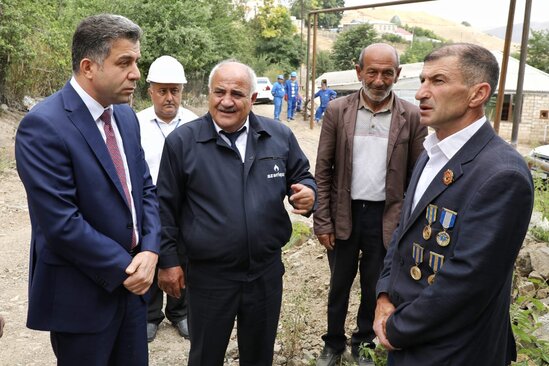 Baş direktor aparılan işlərlə yerində tanış oldu