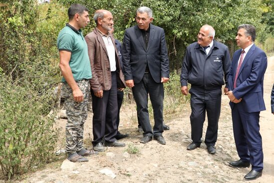 Baş direktor aparılan işlərlə yerində tanış oldu