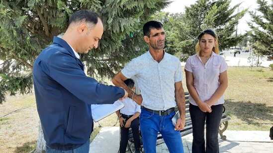 "Açıq mikrofon" aksiyasında Neftçala sakinləri qazla bağlı problemlərini bildirdilər