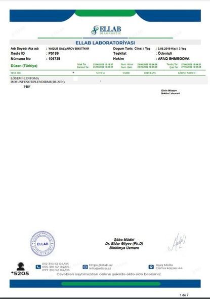 Üç yaşlı Yaqubun gülüşünün solmasına icazə verməyək: Xərçənglə mübarizə aparmaq üçün hələ çox balacadır - FOTO