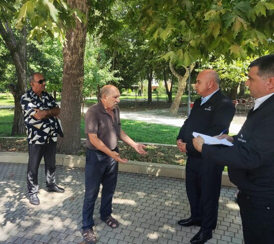 Mingəçevirdə vətəndaşların sualları yerindəcə cavablandırıldı