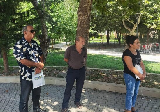 Mingəçevirdə vətəndaşların sualları yerindəcə cavablandırıldı