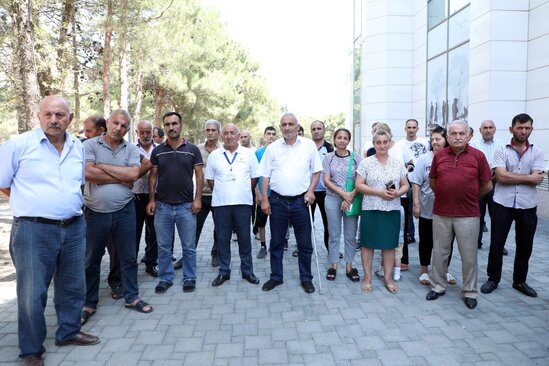 Sumqayıtda vətəndaşlarla görüş keçirildi - FOTOLAR