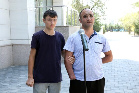 Sumqayıtda vətəndaşlarla görüş keçirildi - FOTOLAR