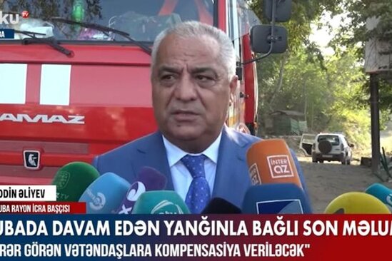 İcra başçısı: "Yanğınlardan zərər görənlərə kompensasiya veriləcək" – VİDEO