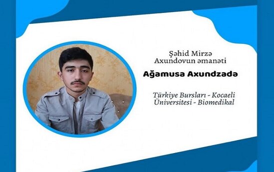 Şəhid oğlu Türkiyədə ali məktəbə qəbul oldu - FOTOLAR