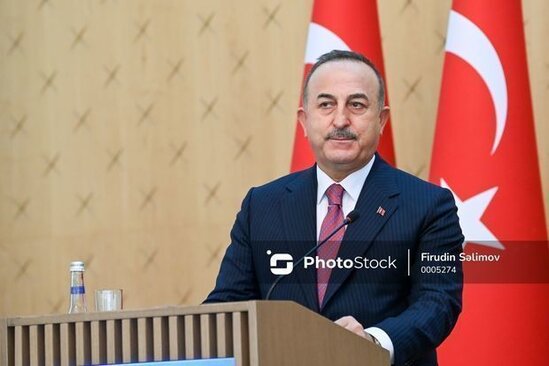 Mövlud Çavuşoğlu: "Ermənilər, əvvəl olduğu kimi, ətrafı dağıdaraq geri çəkilirlər" - VİDEO