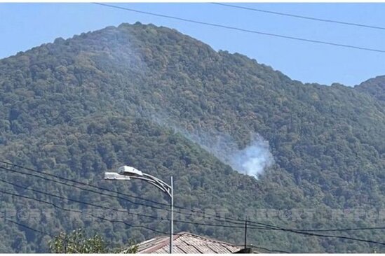 Zaqatalada yanğın başlayıb