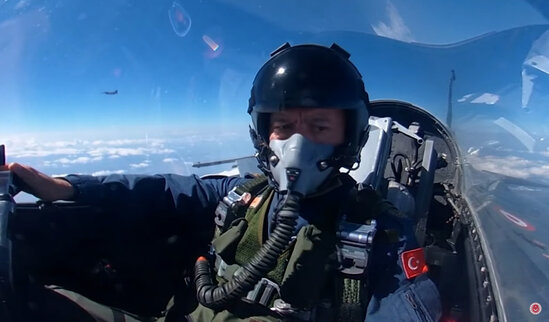 Hulusi Akar "F-16"da - VİDEO