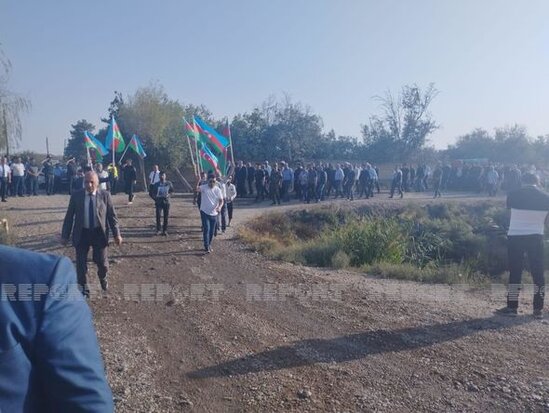 Şəhid hərbi qulluqçu Elmi Səmədovun dəfn mərasimi keçirilib - FOTO