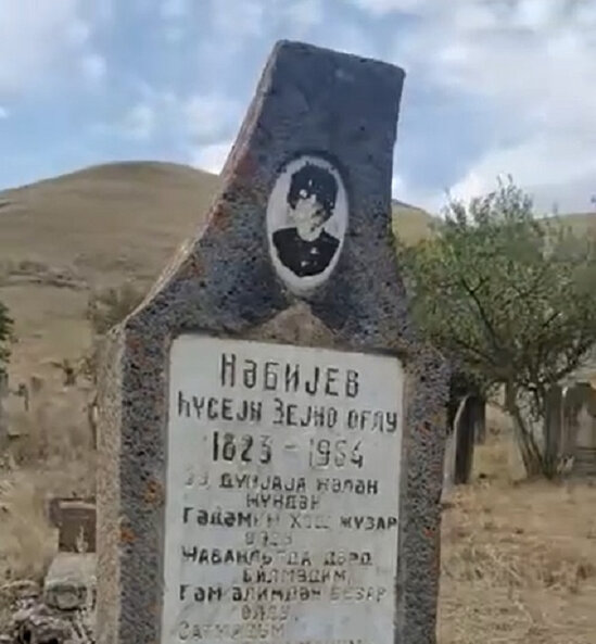 Ermənilər Kəlbəcərdə qəbirlərə qarşı da vandallıq ediblər - VİDEO