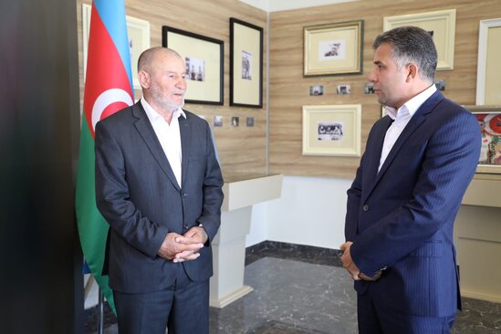 Ruslan Əliyev Mübariz İbrahimovun ev muzeyini ziyarət edib - FOTO