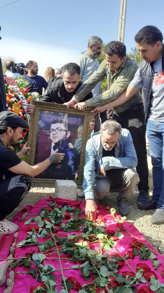 Rəhim Rəhimli dəfn edildi - FOTO/VİDEO