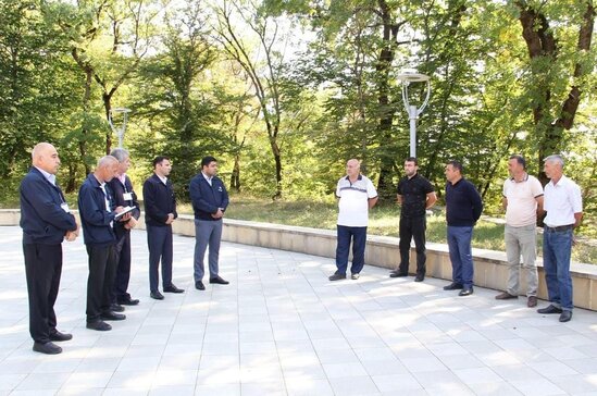 Növbəti "Səyyar qəbul otağı" Qusar rayonunda quruldu (FOTOLAR)