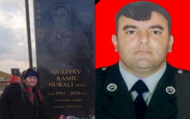 Vətən müharibəsi şəhidinin anası vəfat etdi