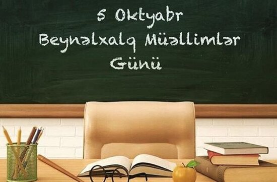Bu gün Müəllimlər Günüdür