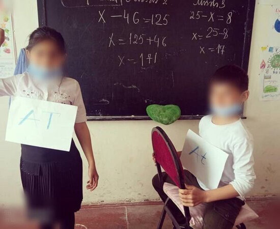 Dörd şagirdli məktəbin müəllim-direktoru təəssüratlarını DANIŞDI - FOTO