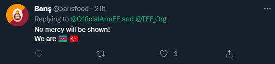 Türk azarkeşlər Ermənistan millisinin paylaşımına Azərbaycanla bağlı şərhlərlə cavab verdi - FOTOLAR