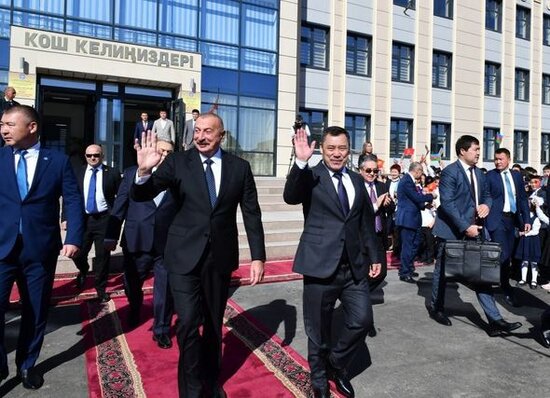 Bişkekdə Nizami Gəncəvi adına məktəbin açılış mərasimi keçirilib - FOTO