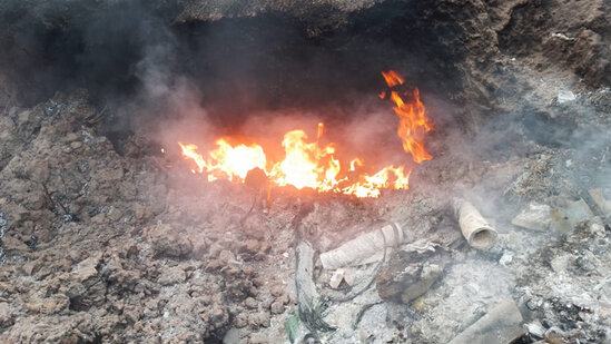 Xaçmazda 21 kəndin qaz təchizatında fasilə yarandı (VİDEO)