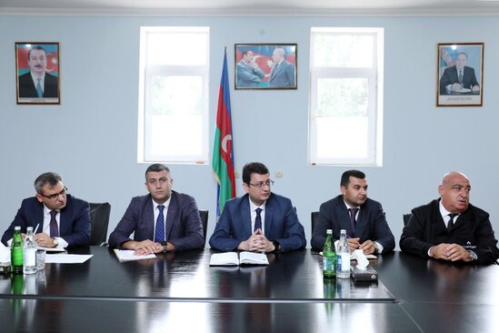 Sumqayıtda sahibkarlarla görüş keçirildi