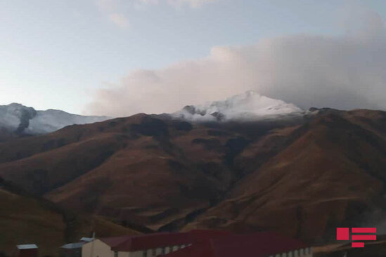 Azərbaycana qar yağıb - FOTO