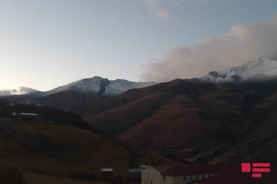 Azərbaycana qar yağıb - FOTO