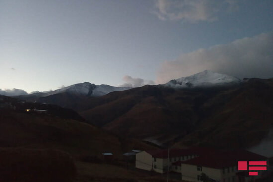 Azərbaycana qar yağıb - FOTO