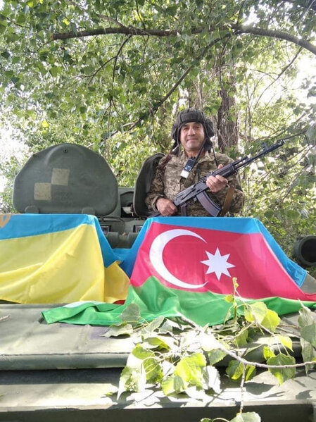 Ukraynada daha bir azərbaycanlı döyüşçü həlak oldu - FOTO