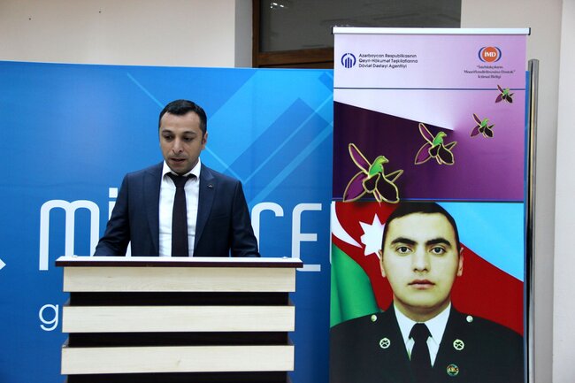 "Suqovuşanı canı bahasına azad edən Şəhid Əzəmi Hüseynov haqqında sənədli film" təqdim olundu - MİNGƏÇEVİRDƏ