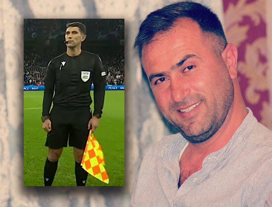 Tarixi oyuna təyinat alan azərbaycanlı hakim Cinin qardaşı imiş - FOTO/VİDEO