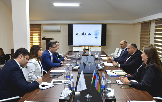Medianın İnkişafı Agentliyi və Bakı Slavyan Universiteti arasında görüş keçirilib